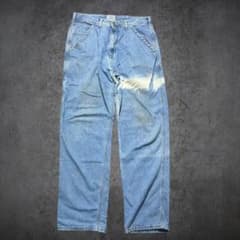 希少 90s USA製 GUESS WORKWEAR ペインターデニム W36 - メルカリ