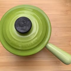 LE CREUSET 片手鍋 16cm グリーン - メルカリ