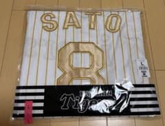 阪神タイガース 2026 チャンピオンユニフォーム 佐藤選手 L - メルカリ
