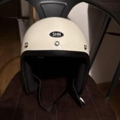 SHM ジェットヘルメット　アイボリー　シールドおまけ SHM ジェットヘルメットアイボリーシールドおまけ
