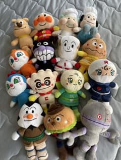 アンパンマン　ぬいぐるみセット15体のサムネイル