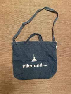 niko and... デニムトートバッグのサムネイル