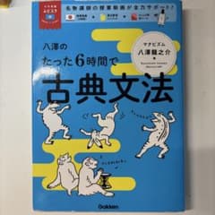 誠*生様 八澤のたった6時間で古典文法のサムネイル