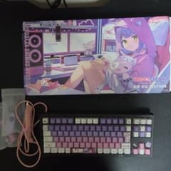 VSPO!GEAR ゲーミングキーボード 紫宮るな EDITION - メルカリ