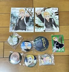 Tokyo Revengers Hanagaki Takemichi (+ Tachibana Hinata) Goods Set