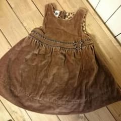 ベビーギャップ  GAP  ベロア ワンピース♪size70 おまけつき☆のサムネイル