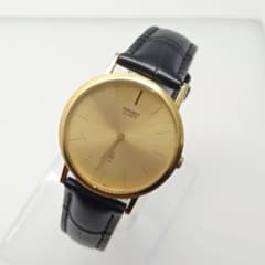 SEIKO 43-0240 ゴールド文字盤 薄型 ドレスウォッチ 稼働品 - メルカリ