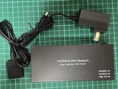HDMI KVM Switch デュアルモニター 4K 60Hzのサムネイル