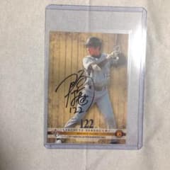 阪神 阪口哲也 直筆サインカード BBM2011のサムネイル