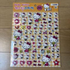 ハローキティ シール　韓国のサムネイル
