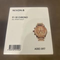 NIXON 51-30 CHRONO オールローズゴールド A083-897 - メルカリ