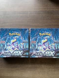 ポケカ　バイオレットex Box シュリンク付きのサムネイル