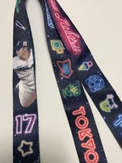 ヤクルトスワローズ  清水昇投手 スワポン ネックストラップのサムネイル