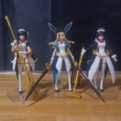 ギルティプリンセス メイドロイド ミャオ アリス クロエ 3体セット 組立済みのサムネイル