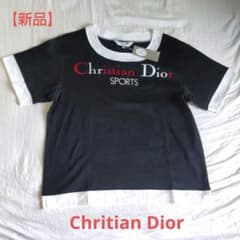 【新品】CD SPORTS 婦人半袖ロゴ入りTシャツ C/#ブラック Mサイズのサムネイル