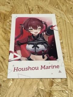 【hololive】宝鐘マリン チェキ風カードのサムネイル