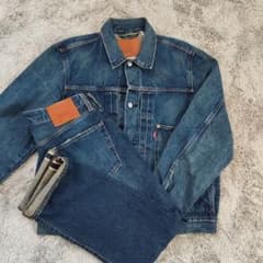 W31L28 M Levi's EDIFICE別注 501 デニム セットアップ - メルカリ