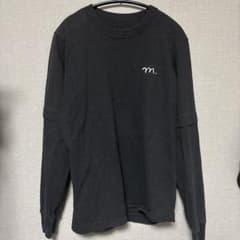 ど*す様 sacai サカイmadsaki ロンt ブラック　Mのサムネイル