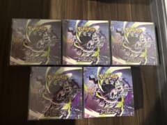 ポケモンカード アビスアイ 5BOXシュリンク付き4 シュリンク無し1