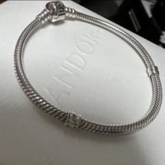 PANDORA パンドラシルバーブレスレット　18cmのサムネイル