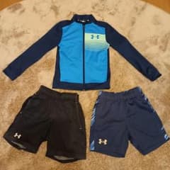 ☆UNDER ARMOUR　アンダーアーマー　ジャケット&ハーフパンツ　YSM☆のサムネイル