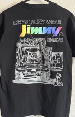 半袖Tシャツ スズキ ジムニー×ラゲッジスペース ブラック Mサイズのサムネイル