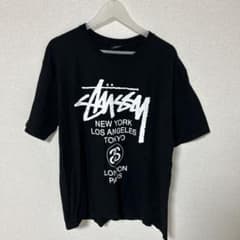 Stüssy ブラック Tシャツ Lのサムネイル