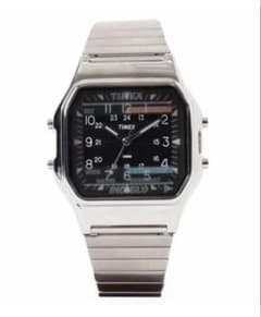 BEAMS x TIMEX Square Camper Silver