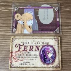 Funeral Frieren Shogakukan Comic Collection Bonus Card Fern