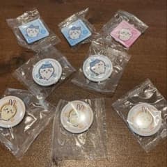 Chiikawa x Kura Sushi Collaboration Can Badge & Magnet Set (8 pieces)