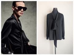 美品 saint laurent 23aw ラヴァリエネックシャツ サンローラン 美品 saint laurent 23aw ラヴァリエネックシャツ サンローラン - メルカリ