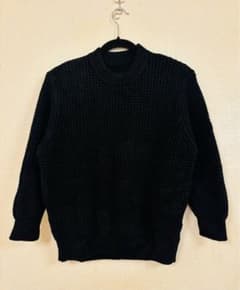 ABYTS CREWNECK WAFFLE KNIT ブラック サイズ1 佐藤健 - メルカリ