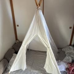 キッズテント ティピーテント 室内用　角窓のサムネイル