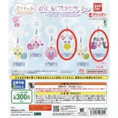 푸치큐아 메지루시 액세서리 2점 세트 캡슐 토이②