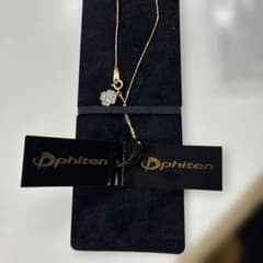 phiten K10PG ダイヤモンド ネックレス JSN1010のサムネイル