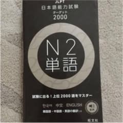 日本語能力試験ターゲット2000N2単語のサムネイル