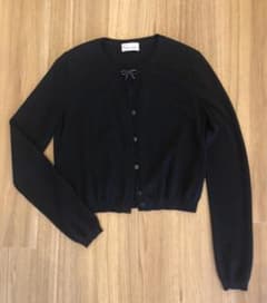 RED VALENTINO ブラック黒　ニットカーディガンのサムネイル