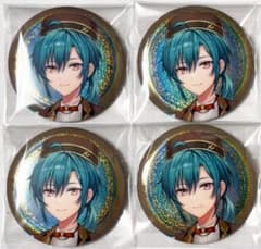 にじさんじ 缶バッジ ビスケット3 緑仙 4個セットのサムネイル