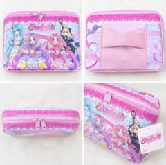 【新品】名探偵プリキュア　ボックスポーチ　ピンク　最短当日投函可能のサムネイル