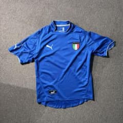 puma イタリア代表 2003 ユニフォーム サッカー 半袖 メンズ S - メルカリ