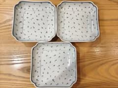 スコープ　東屋　ヒラヒラ　皿3枚セットのサムネイル