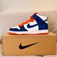 箱有DS】Nike Dunk High EURO KNICKS（2003） - メルカリ