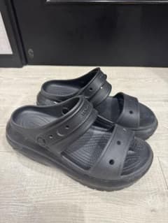 Crocs メガクラッシュサンダル ブラック　27cmのサムネイル