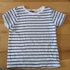 半袖Tシャツ　ボーダー　130のサムネイル