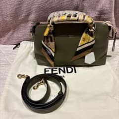FENDI オリーブグリーン バイザウェイ　ミディアムラッピー付きのサムネイル