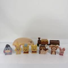 Disney KIDEA 쿠마노 푸씨와 나카마들 장난감 쌓기