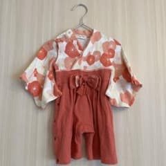 Si-Shu-Non 袴風 ロンパース 70cmのサムネイル