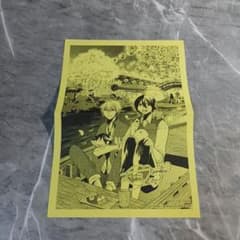 妖怪学校の先生はじめました！ 精文館書店 購入特典 二つ折り イラスト