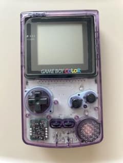 GAME BOY COLOR クリアパープル 本体のサムネイル