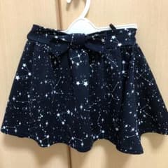 110cm 星座柄　スカート　スカパンのサムネイル